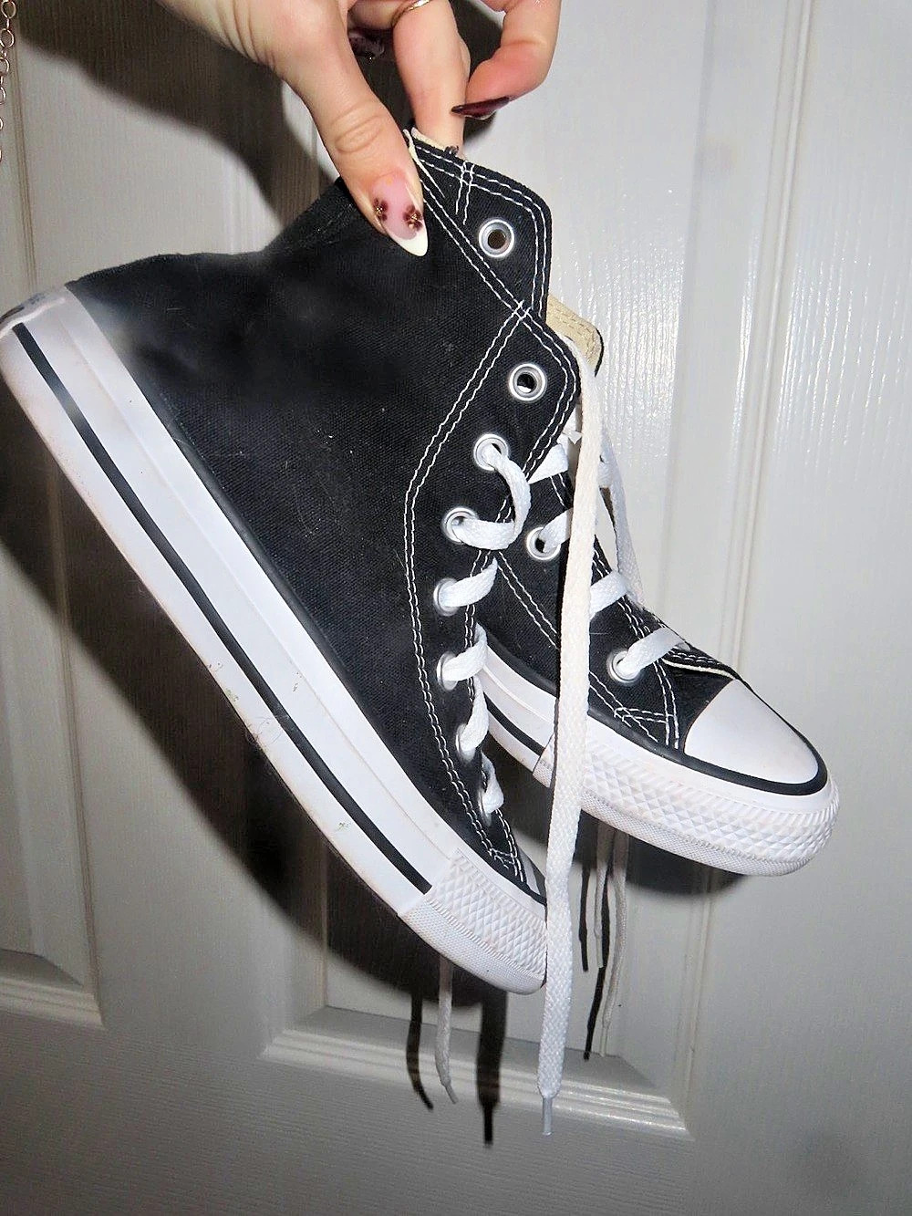 Converse Chuck Taylor All Star Sneakers in Black & White